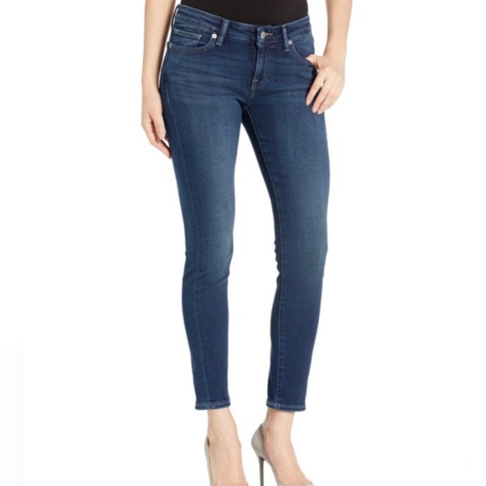 Lucky Brand Lolita Skinny Washed Blue Comfortable Casual Career Jeans 4/27